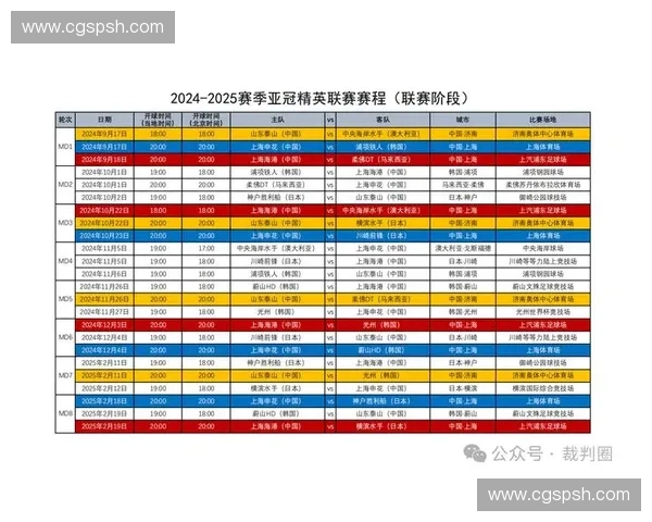 2025赛季K联赛完整赛程及各队比赛安排一览